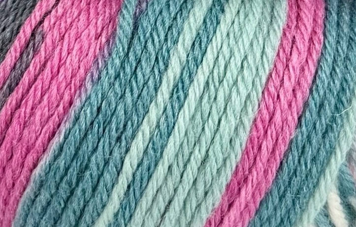Menthe turquoise fuchsia lilas rose gris clair Mélange 807